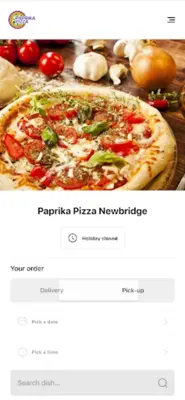 Paprika Pizza Newbridge android App screenshot 3